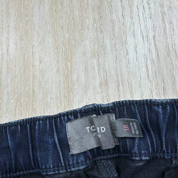 Torrid Weekend Boyfriend Straight Super Soft Stretch Blue Denim Jeans Casual 1R - Picture 8 of 14